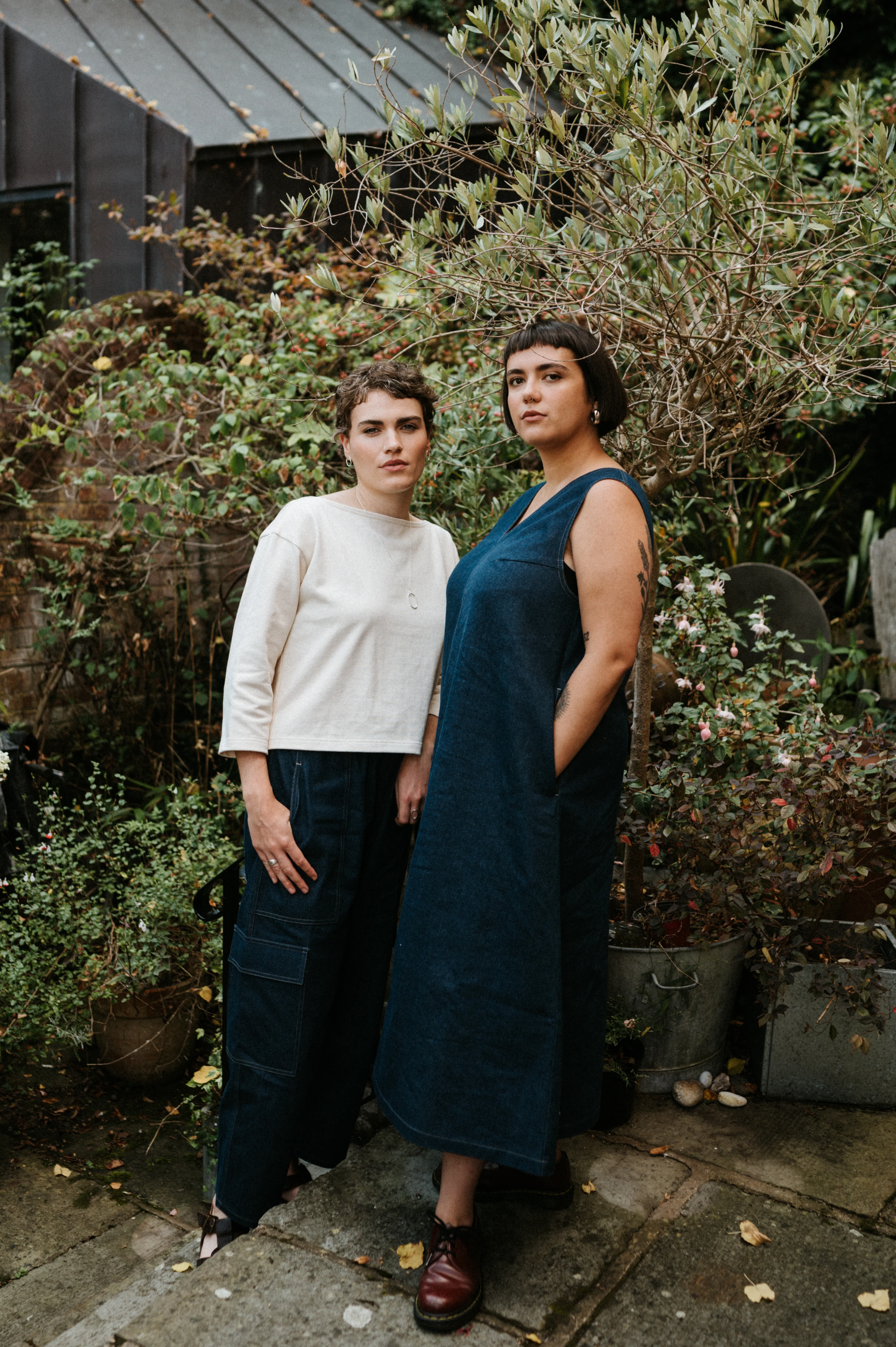 Atwin The Label - The Cargo Trouser In Indigo Denim - Image 3