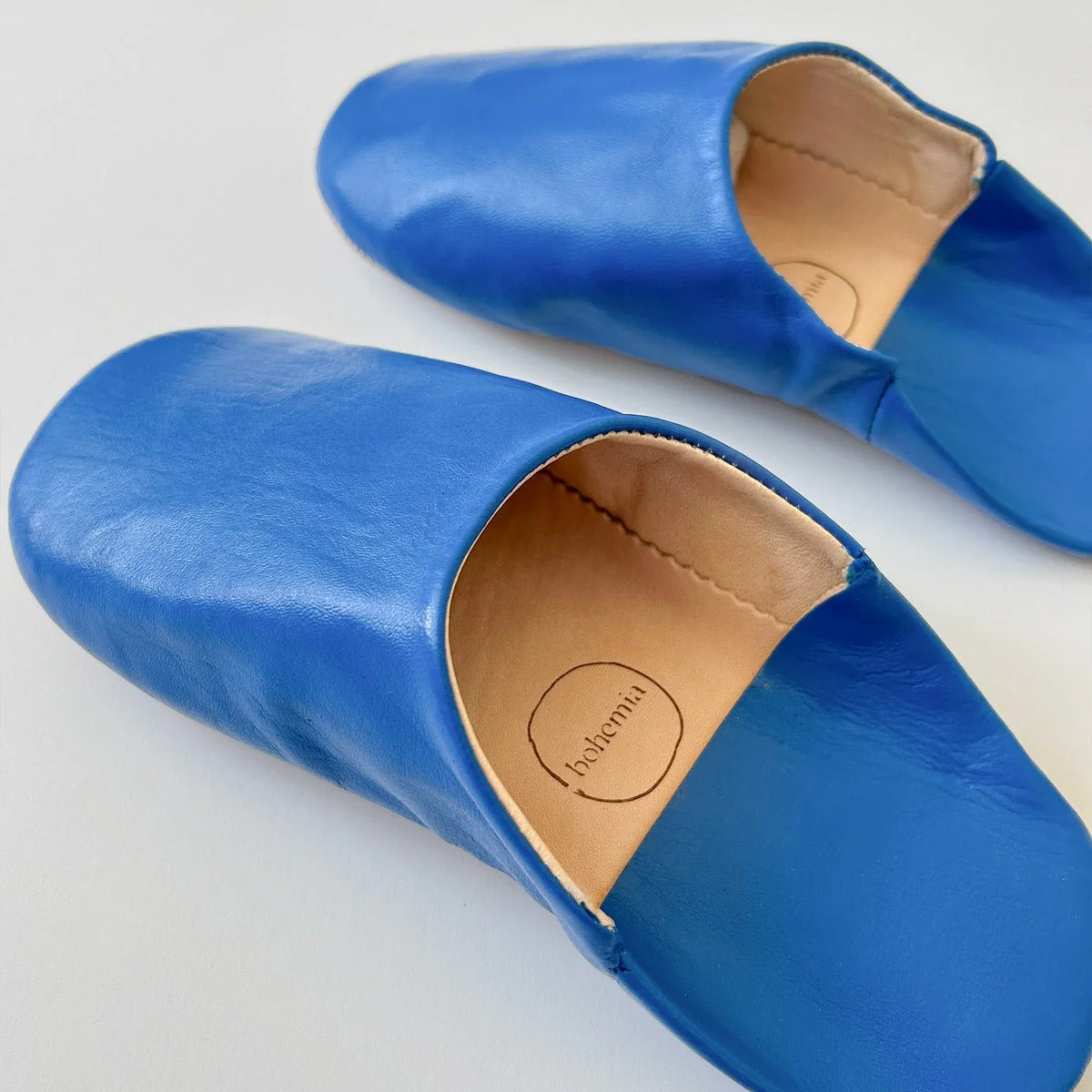 Bohemia Design - Babouche Slippers In Majorelle Blue - Image 3