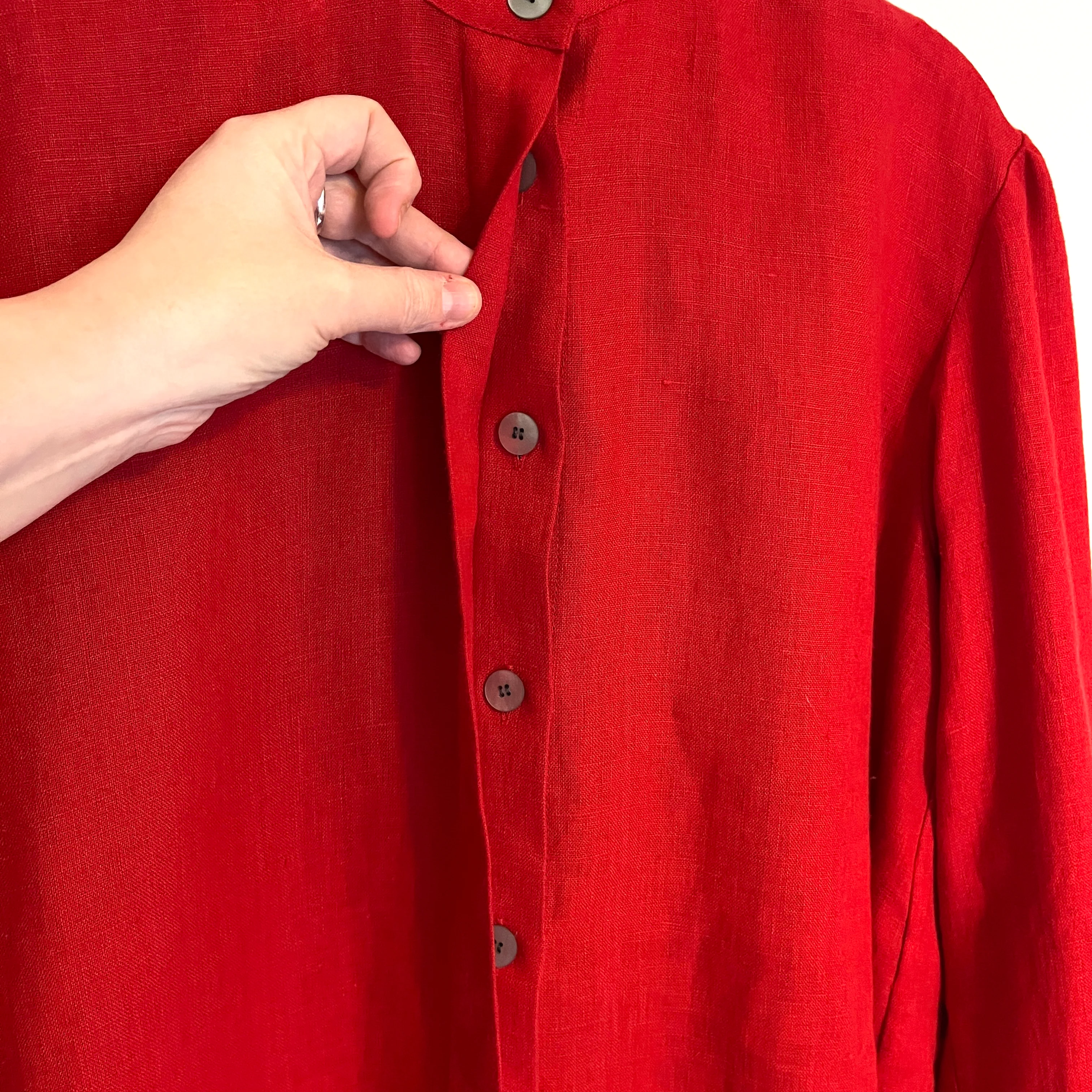 Crop Clothing - Scarlett Linen Shirt - Image 3