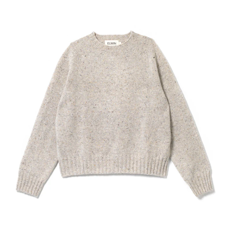 Elwin - Donegal Sweater In Mist - Image 3