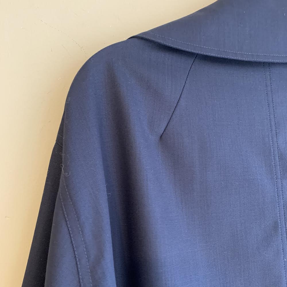 HWW - Giant Trench In Navy - Image 3