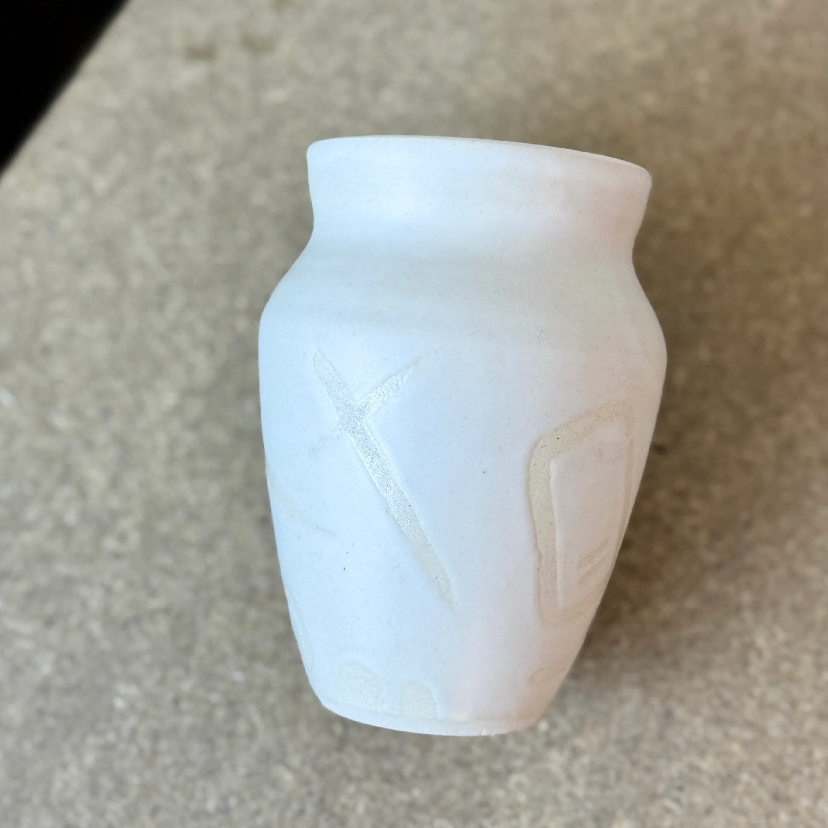 Sarah Horlock - Ceramic Small Mapping Vase - Image 3