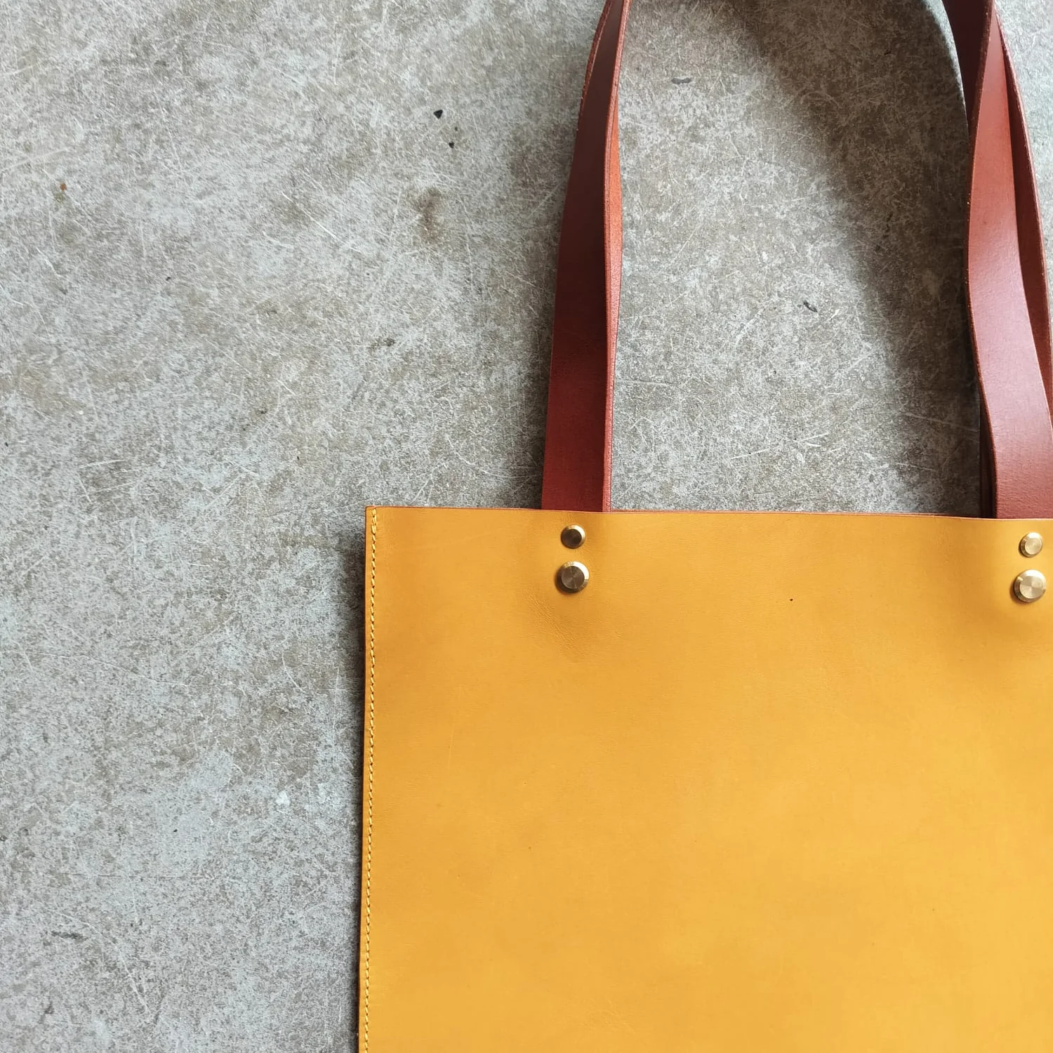 Shrew - Fizzy Shopper Leather Tote - Image 3