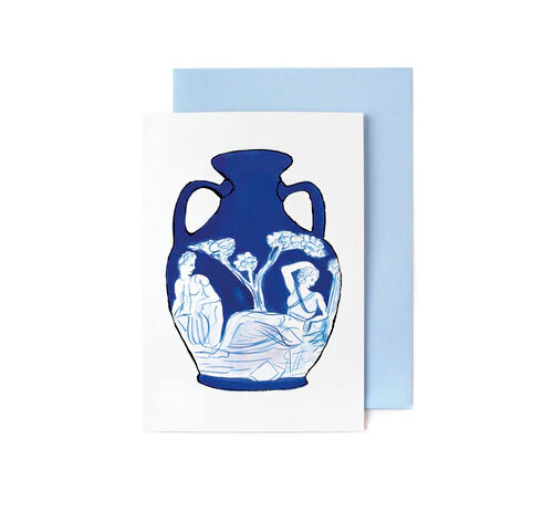 Yes Paper Goods - Wedgewood Portland Vase Greeting Card